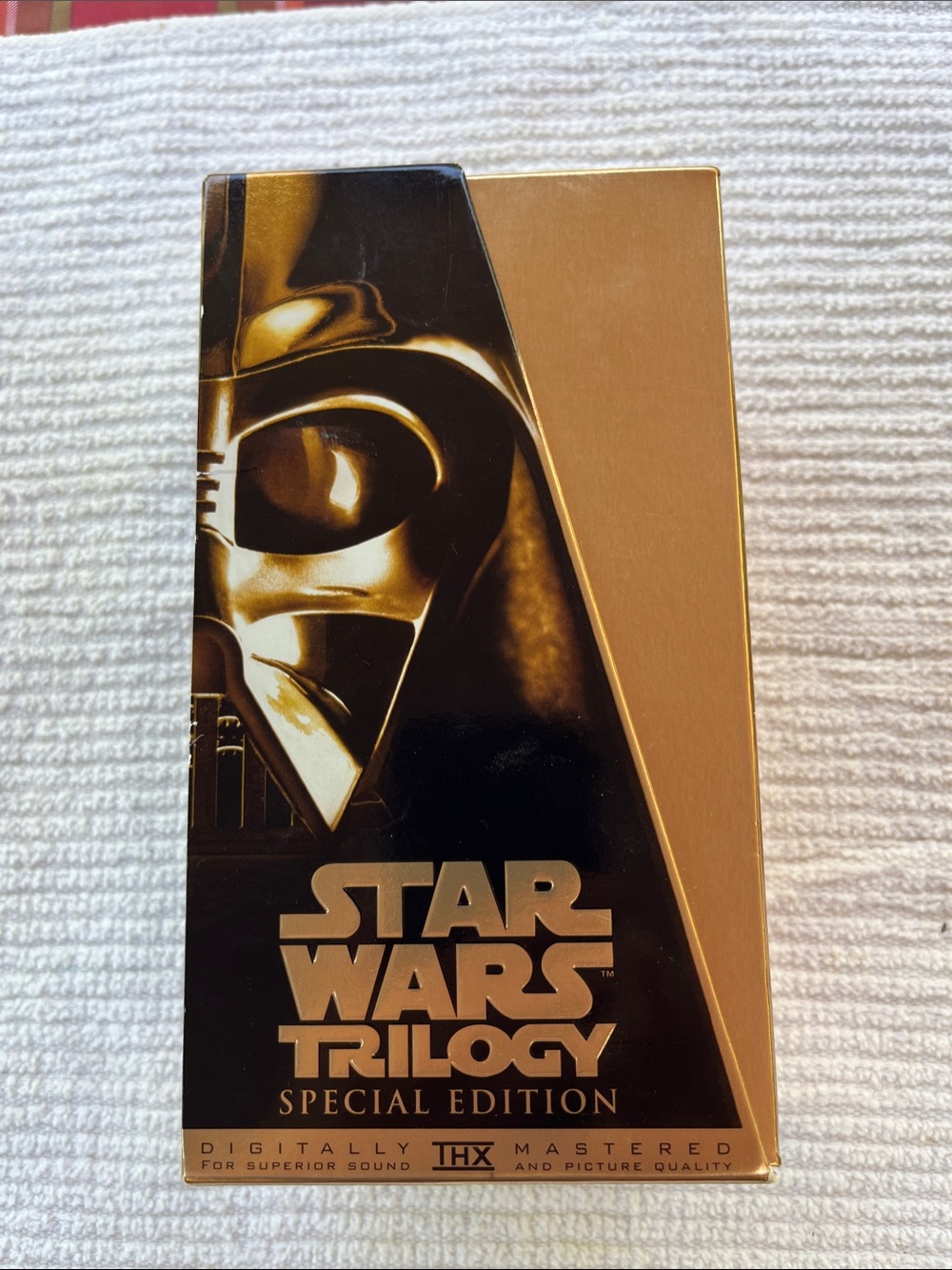 STAR WARS Special Edition Trilogy Collectors Box Set - Gold and Black